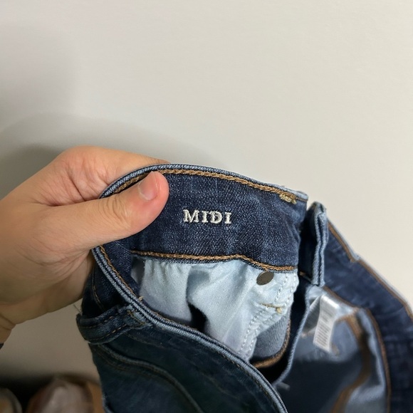 American  Eagle Midi Jean Shorts - Picture 4 of 5
